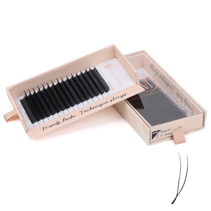 Narrow YY Lash Tray Mega Lash Academy