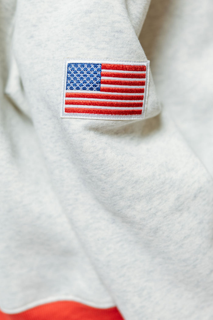 Nash Mock Neck Pullover in Grey