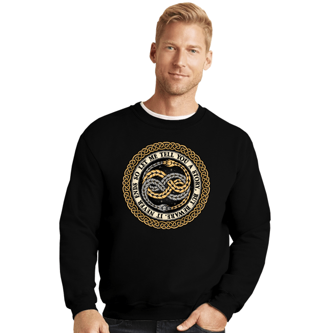 Crewneck Sweater, Unisex / Small / Black