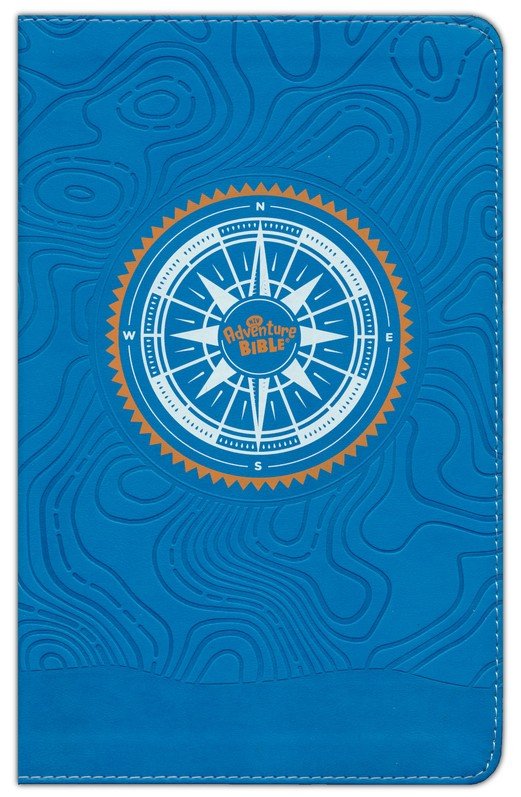 NIV Adventure Bible (Full Color)-Blue Leathersoft