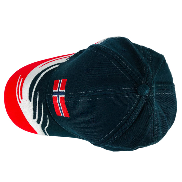 Norway flag “wave” baseball cap