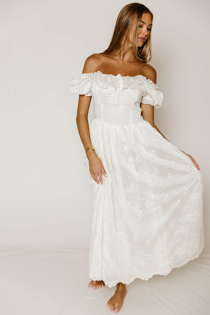 Nova Dress in Ivory *9/30 PRE-ORDER*