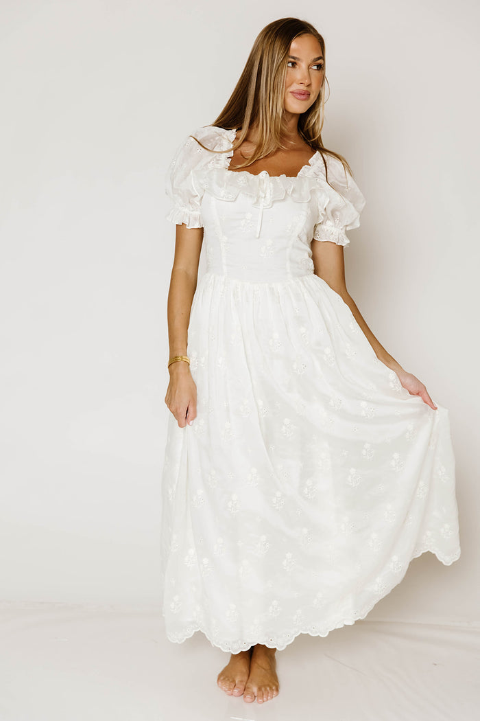 Nova Dress in Ivory *9/30 PRE-ORDER*