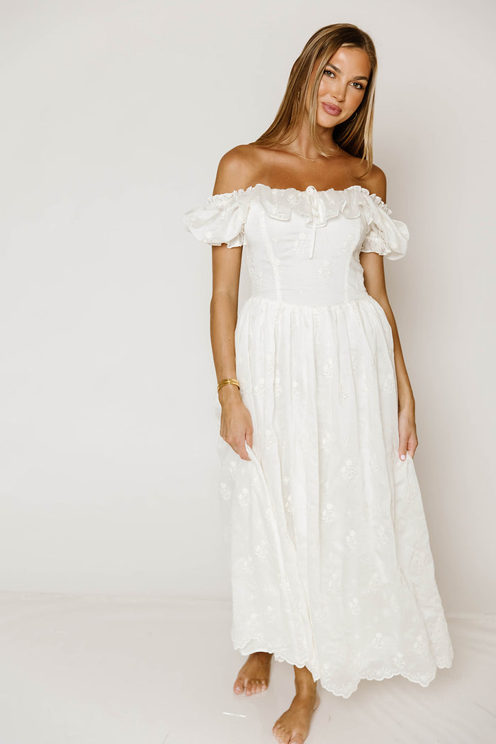 Nova Dress in Ivory *9/30 PRE-ORDER*