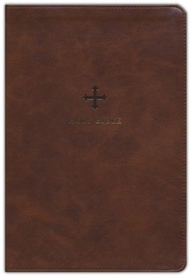 NRSV Catholic Bible, Thinline edition, Comfort Print, Leathersoft, Brown