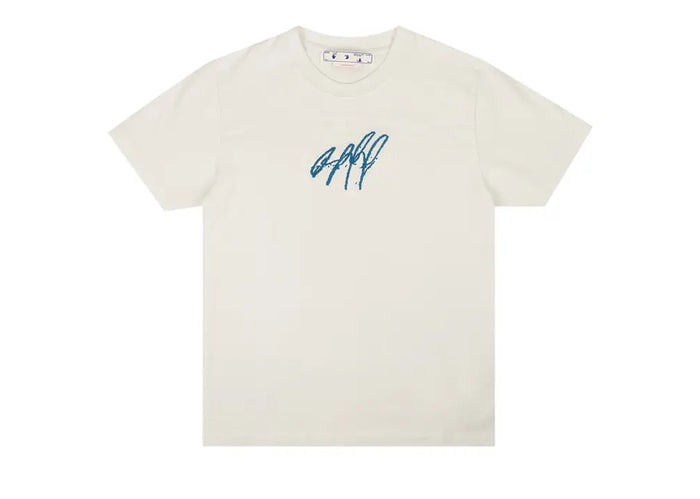 Off-White Bounce Cross Off Slim Short-Sleeve Tee 'White Light'