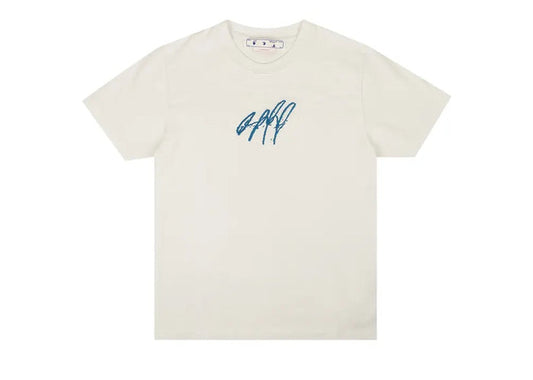 Off-White Bounce Cross Off Slim Short-Sleeve Tee 'White Light'