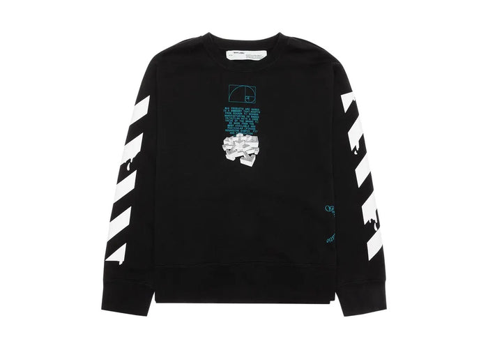 Off-White Dripping Arrows Short Sleeve Over L/S'Black'