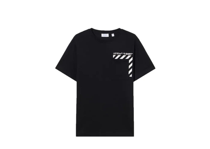 Off-White Pocket Graphic Tee Black