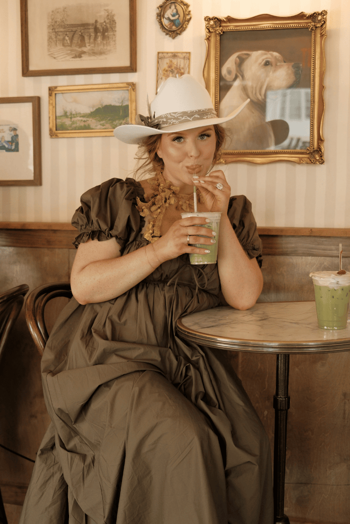 Olivia Maxi Dress in Dusty Olive - Bump Friendly/ Inclusive Sizing