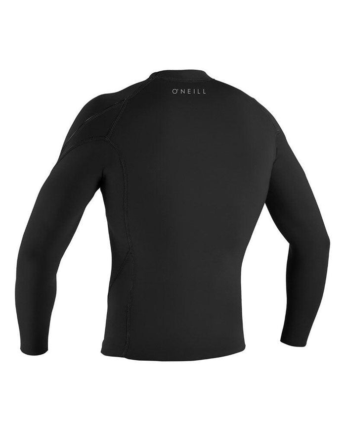 O'Neill Reactor II 1.5mm L/S Wetsuit Jacket-Black/Gunmetal-S-Skiforce Australia