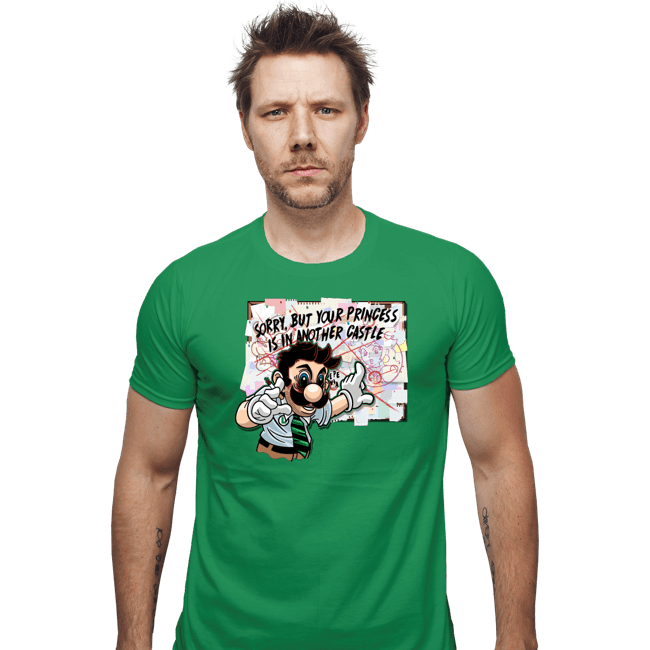 Secret_Shirts Fitted Shirts, Mens / Small / Irish Green Pepe Luigi!