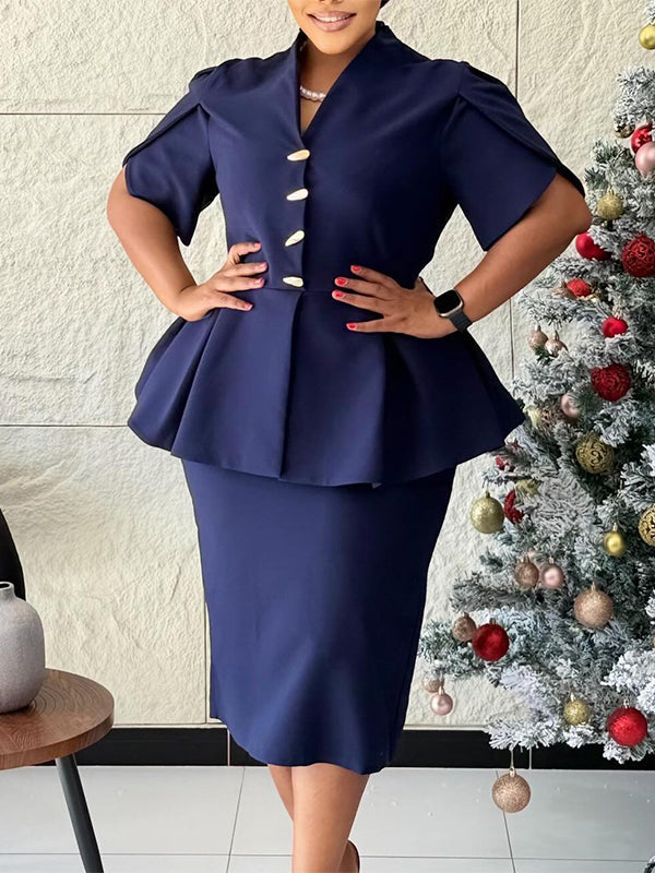 Peplum Bodycon Dress