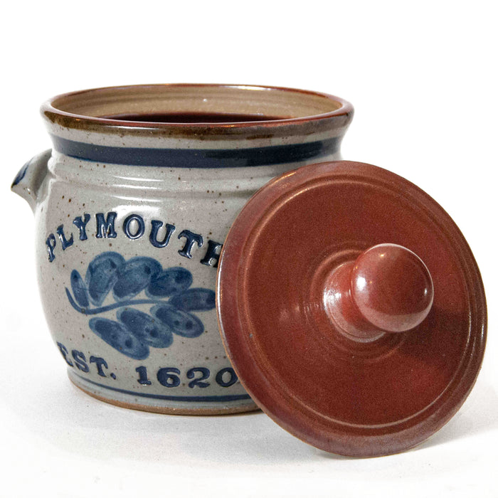Plymouth Stoneware Bean Pot