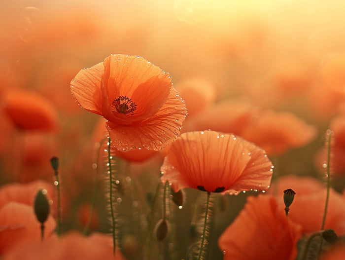 Poppy's Delicate Dance