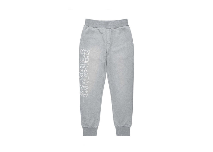 Purple Brand Gothic Drip Sweatpants Grey