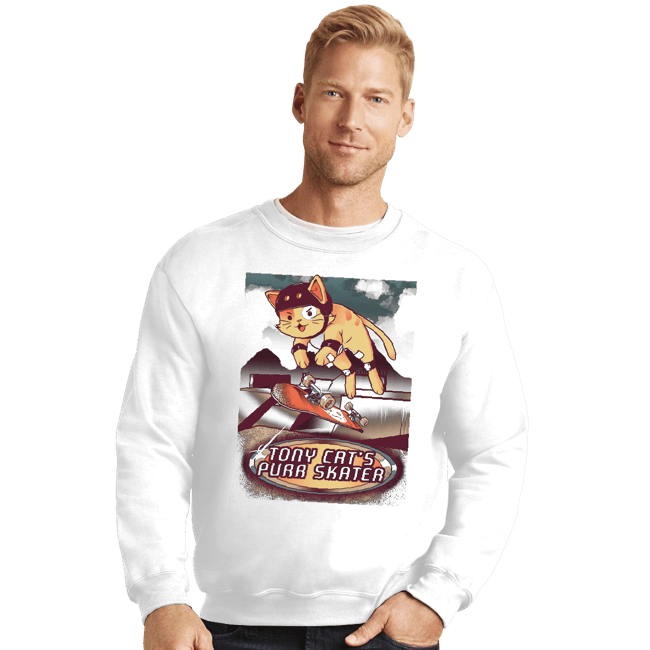 Crewneck Sweater, Unisex / Small / White