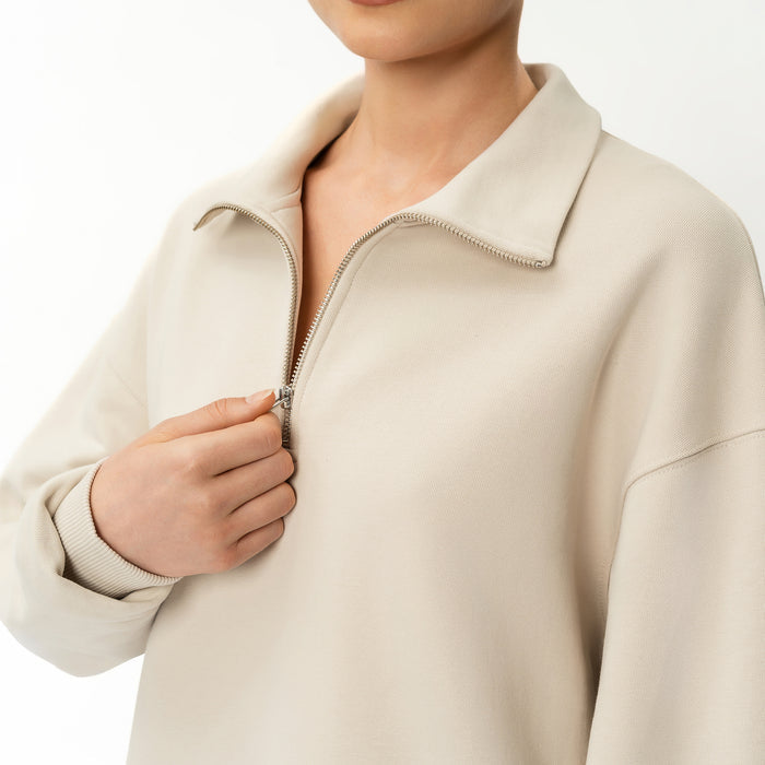Quarter-zip pullover - Ninepine