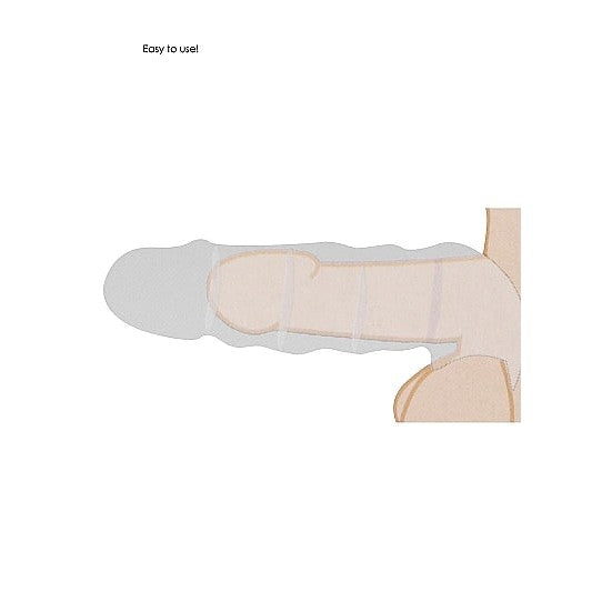 Realrock Penis Extension Sleeve | 6in Flesh | Sextoys for Men Intimates Adult Boutique
