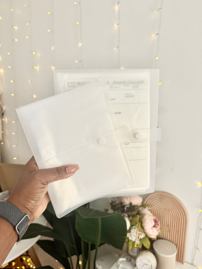 Recipe Card Binder