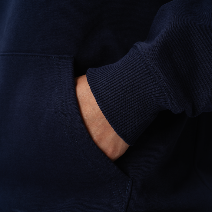 Relaxed Serif Hoodie - Ninepine