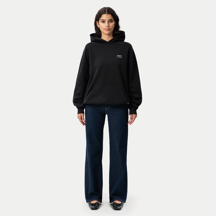 Relaxed Serif Hoodie - Ninepine