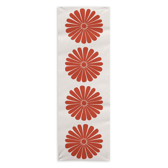 Retro Daisy III Yoga Towel