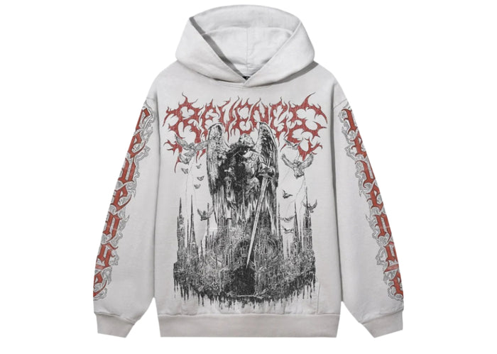 Revenge All Seeing Angel Hoodie Cement