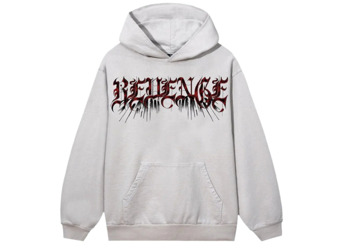 Revenge Cross And Thorn Hoodie Cement