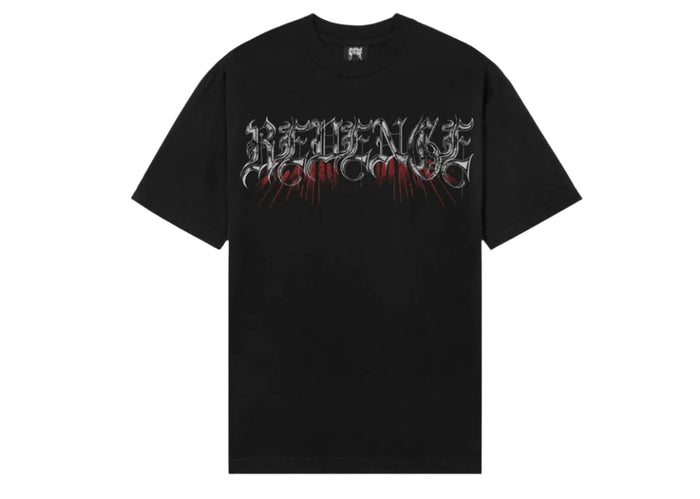 Revenge Cross And Thorn Tee Black