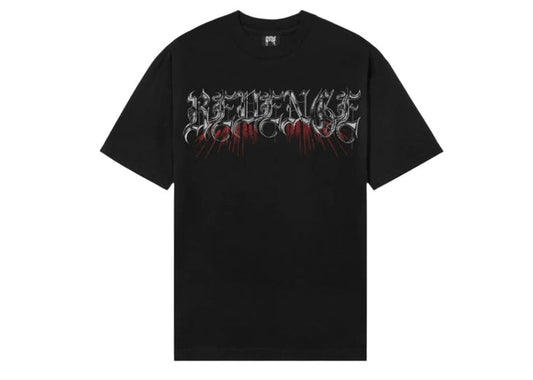 Revenge Cross And Thorn Tee Black