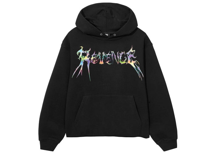 Revenge Fuck Vetements Cropped Hoodie Black
