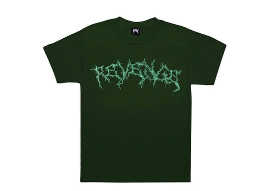 Revenge Lightning Spider T-shirt Green
