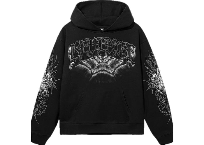 Revenge Seraph Hoodie Black/Light Grey