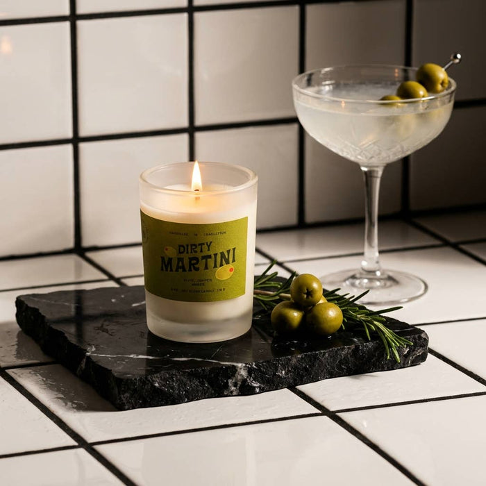 Rewined Dirty Martini Candle 6 oz