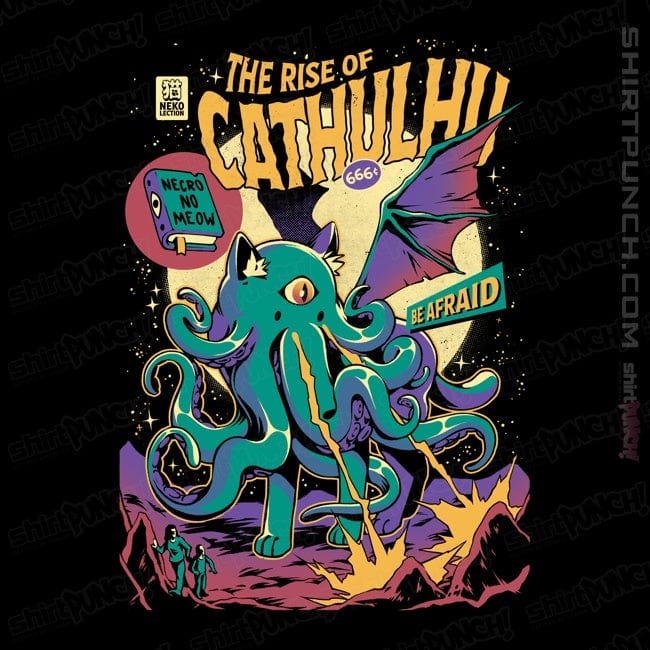 Secret_Shirts Magnets / 3"x3" / Black Rise Of Cathulu