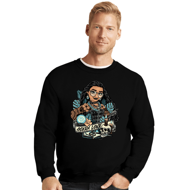 Crewneck Sweater, Unisex / Small / Black