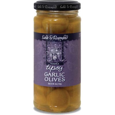 Sable & Rosenfeld Vodka Garlic Tipsy Olives - Pickled