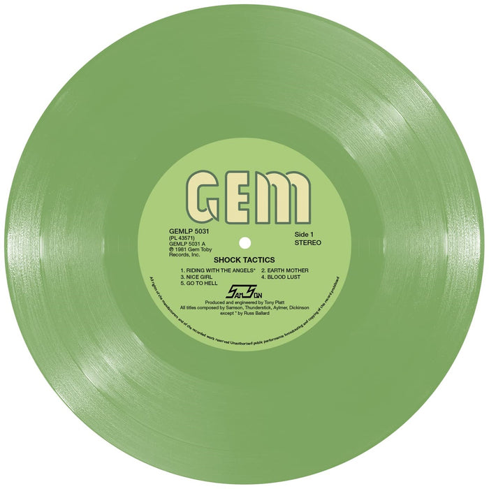 Samson "Shock Tactics (Reissue)" 12"