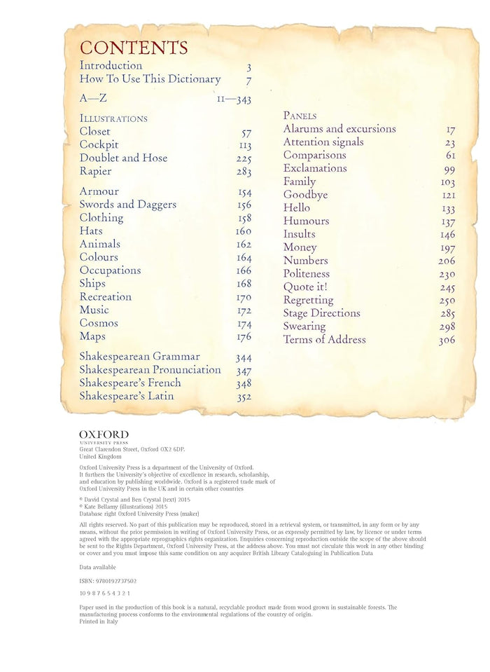 Shakespeare Dictionary