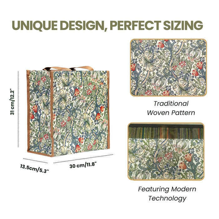 SHOP-GLILY | WILLIAM MORRIS GOLDEN LILY SHOPPER BAG