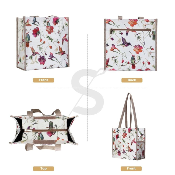 SHOP-HUMM | HUMMINGBIRD SHOPPER BAG