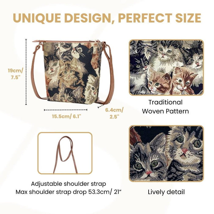 SLING-CAT | CAT SLING BAG PURSE CROSSBODY