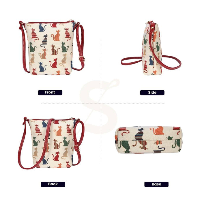 SLING-CHEKY | CHEEKY CAT SLING BAG PURSE CROSSBODY