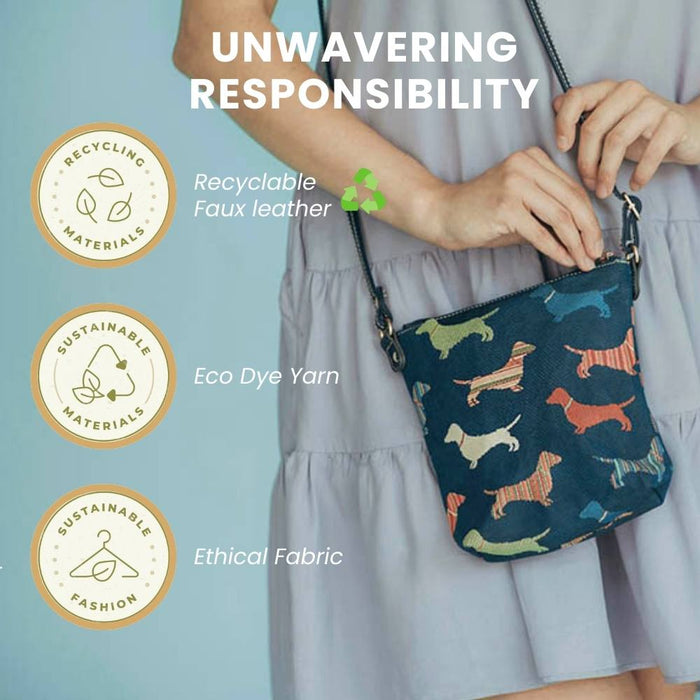 SLING-DACH | DACHSHUND SLING BAG PURSE CROSSBODY