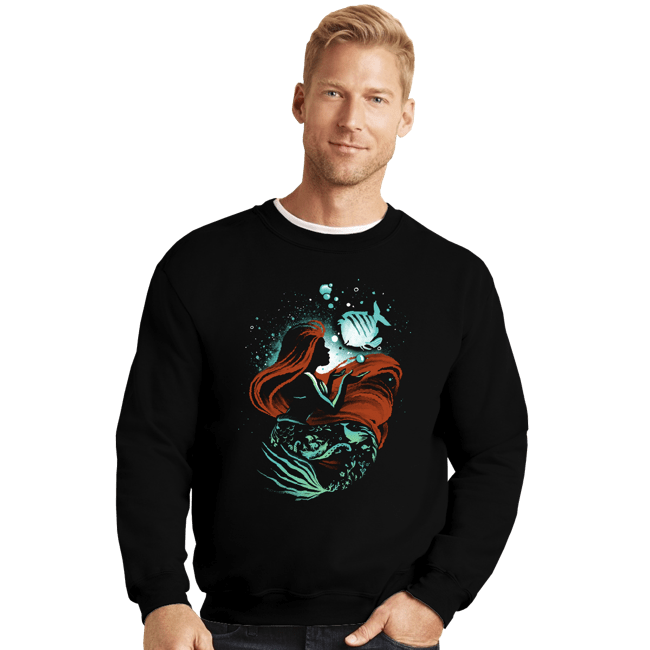 Crewneck Sweater, Unisex / Small / Black