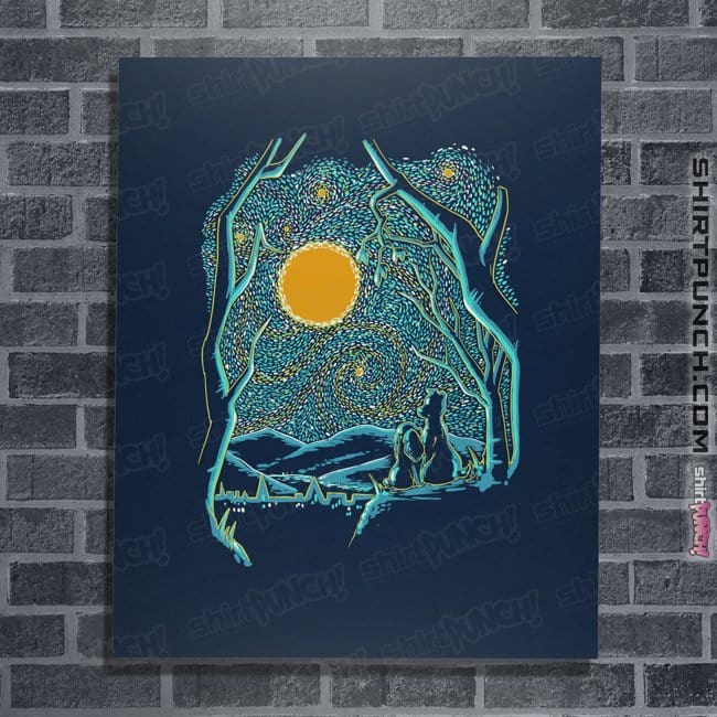 Posters / 4"x6" / Navy