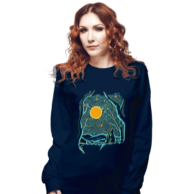 Long Sleeve Shirts, Unisex / Small / Navy