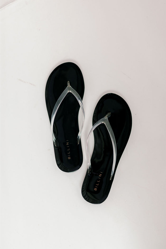 Stellan Sandal in Black/Clear