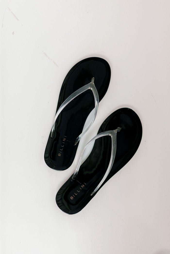 Stellan Sandal in Black/Clear